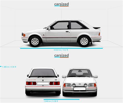 escort dimension|Ford Escort .